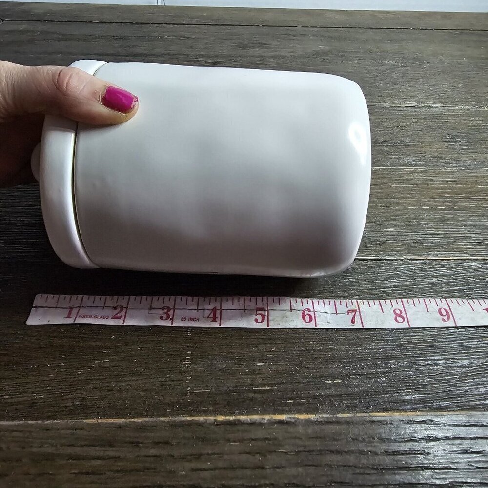 Rae Dunn Artisan Sugar Rush Small Canister Gold Writing Magenta Farmhouse - Picture 14 of 15